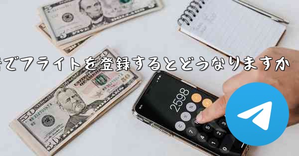 <b>中国の携帯電話番号でフライトを登録するとどうなりますか</b>