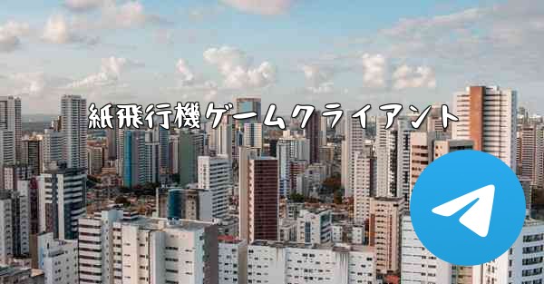 紙飛行機ゲームクライアント