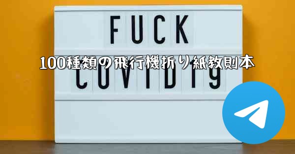 100種類の飛行機折り紙教則本