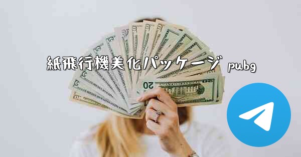 紙飛行機美化パッケージ pubg
