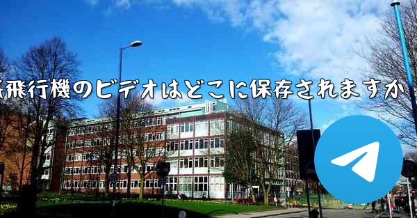 紙飛行機のビデオはどこに保存されますか