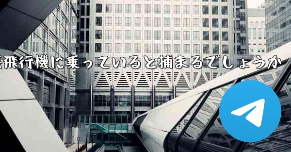 中国で紙飛行機に乗っていると捕まるでしょうか