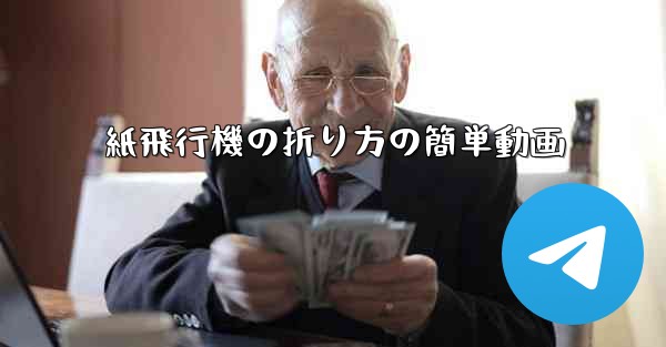 紙飛行機の折り方の簡単動画