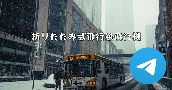 <b>折りたたみ式飛行紙飛行機</b>