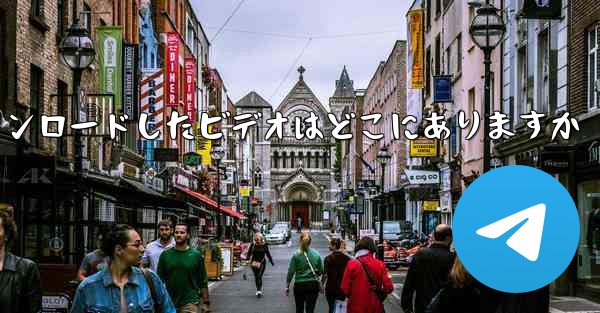 tg でダウンロードしたビデオはどこにありますか