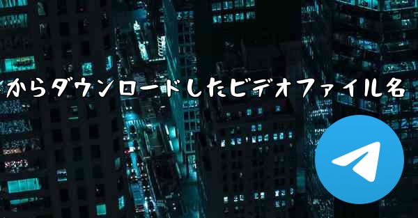 <b>Appleタブレットからダウンロードしたビデオファイル名</b>