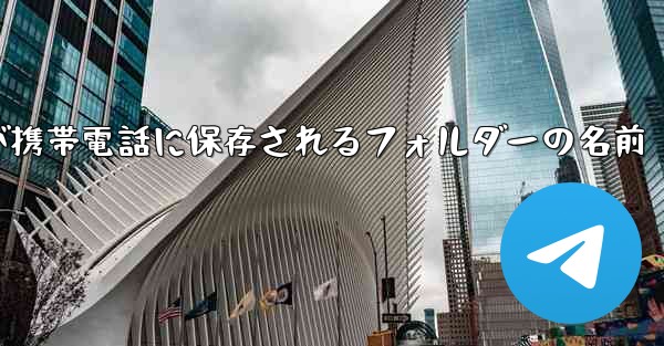 ダウンロードしたビデオが携帯電話に保存されるフォルダーの名前