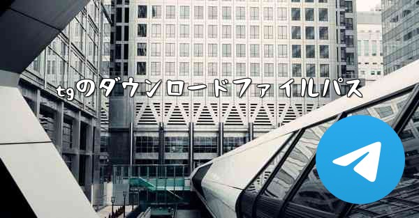 <b>tgのダウンロードファイルパス</b>